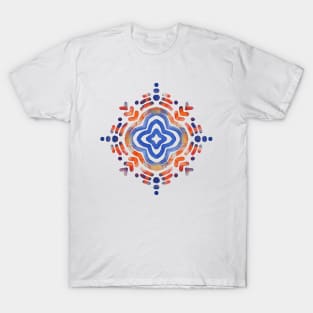 Phulkari Printable Design Artwork GC-126-07 T-Shirt